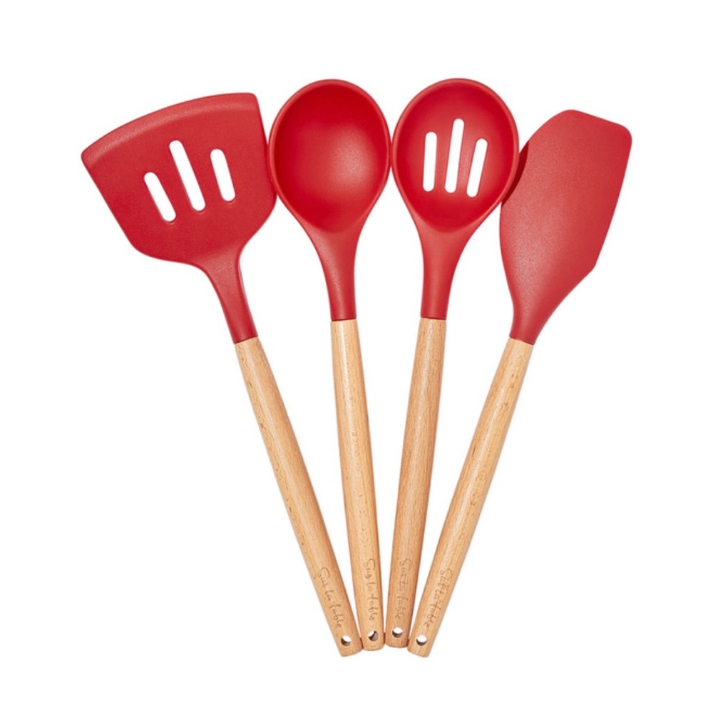 Sue La Table 4-piece Silicone Utensil Set